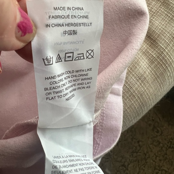 J.Crew pale pink Ruffle Sleeve Boxy Top. Size S..100% cotton. - Picture 9 of 10